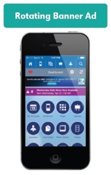 Picture of Mobile App Rotating Banner Ad