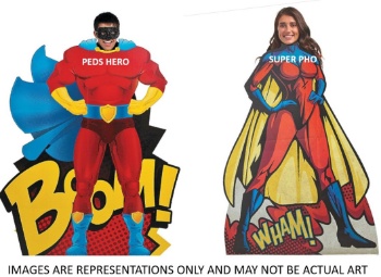 Picture of Super Hero Headshot Cut-Out Frame